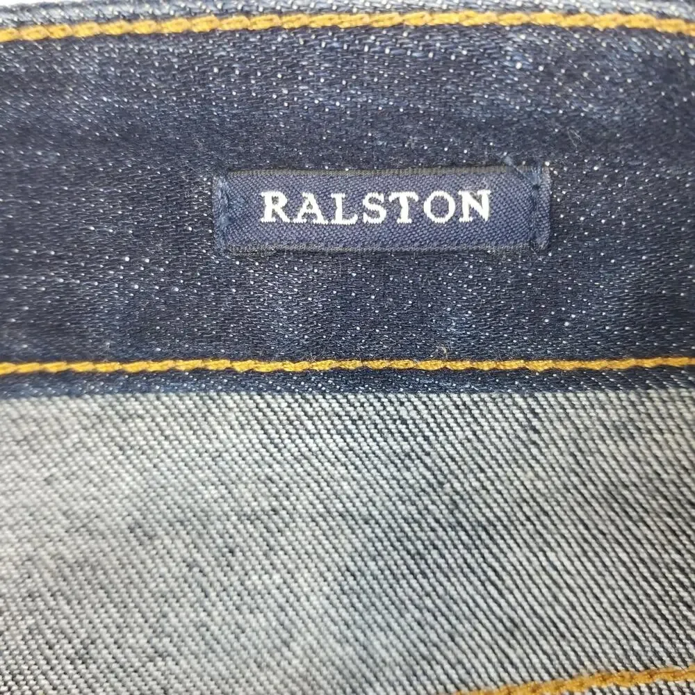 Scotch & Soda Jeans Mens 34x32 Blue Ralston Slim Straight Denim Amsterdams Blauw